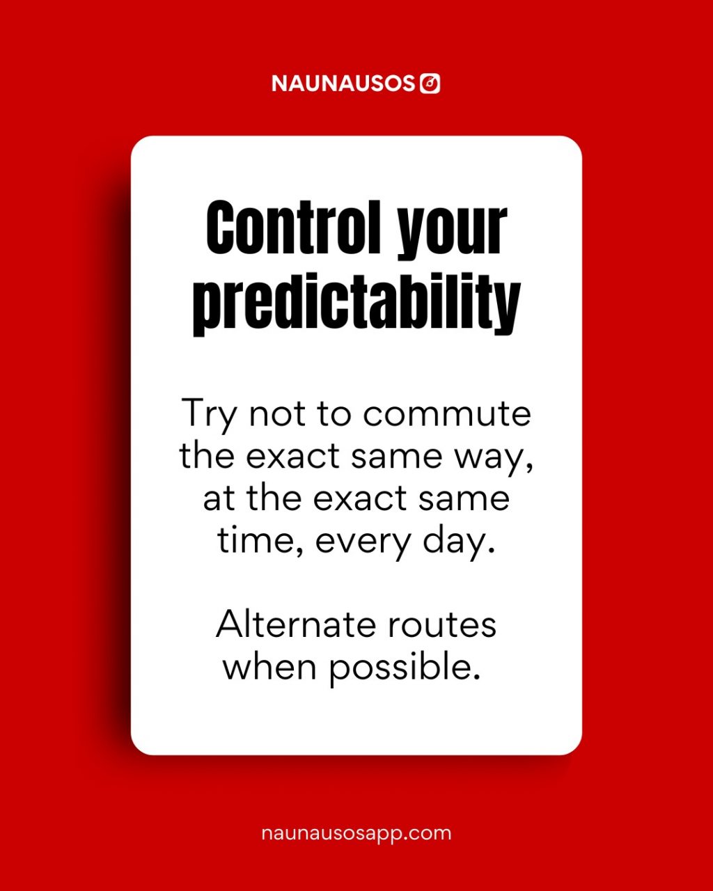 Instagram post from naunausosapp. This post is in position 1.