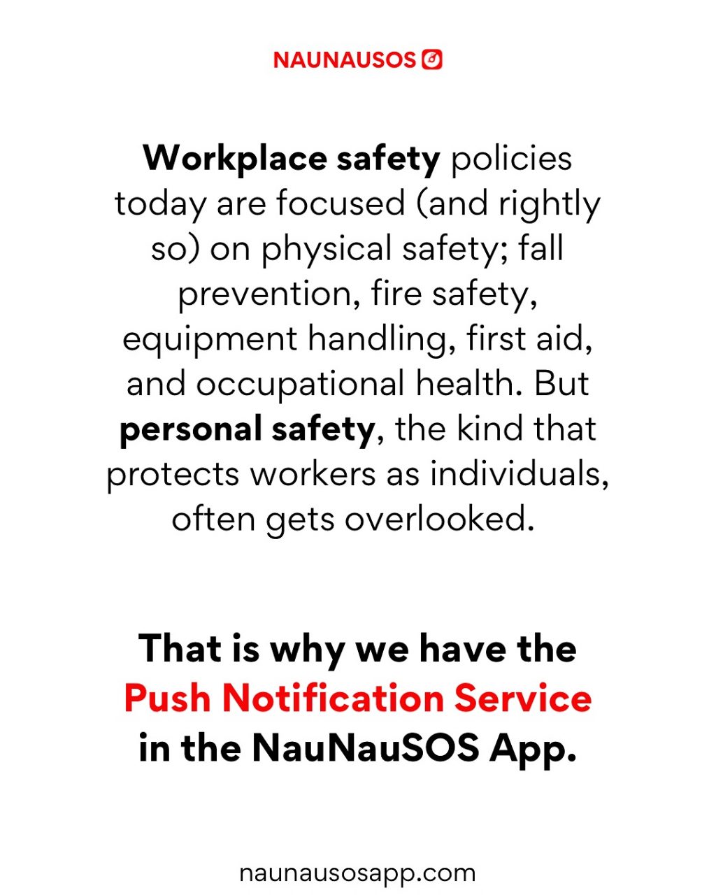 Instagram post from naunausosapp. This post is in position 1.