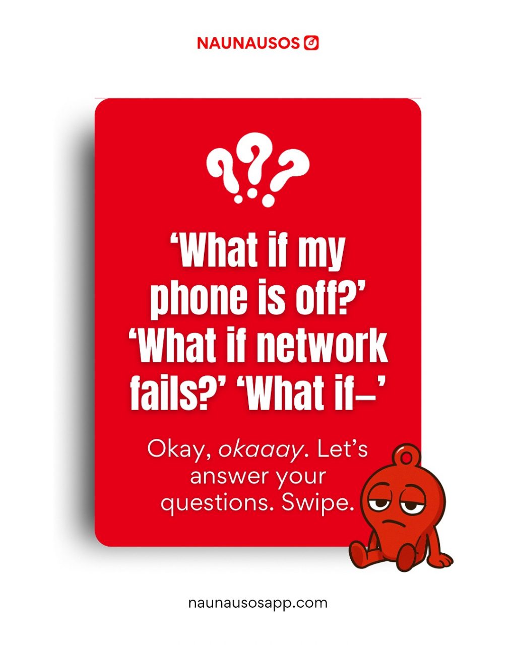 Instagram post from naunausosapp. This post is in position 0.